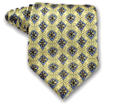This is the perfect tie for a French blue shirt. It is from Collection Fourteen and is one of the few Garcia ties with a more traditional design. 100% Silk.